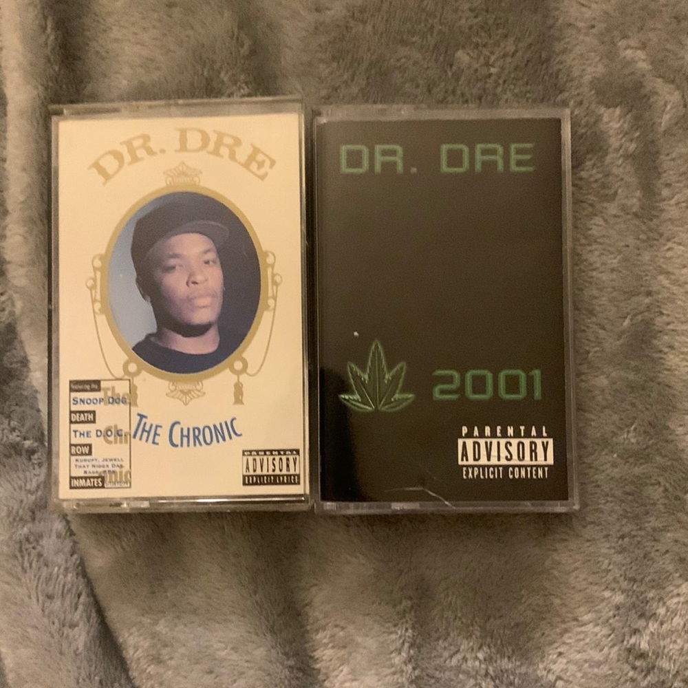 Dr chronic and 2001 cassettes